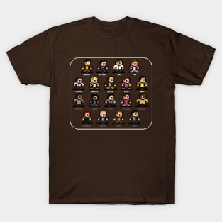 The 8-bit Office 8bit Pixel Art T-Shirt